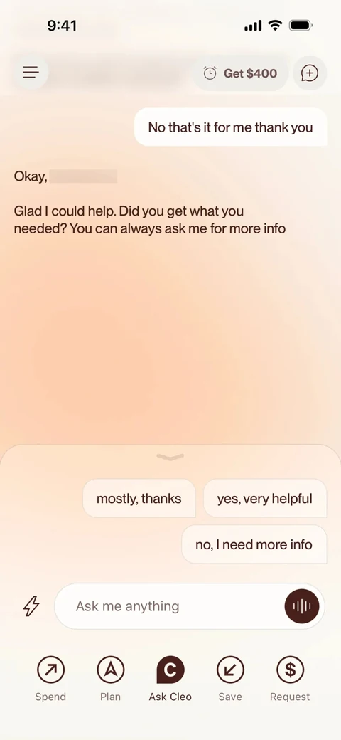 Cleo AI 69