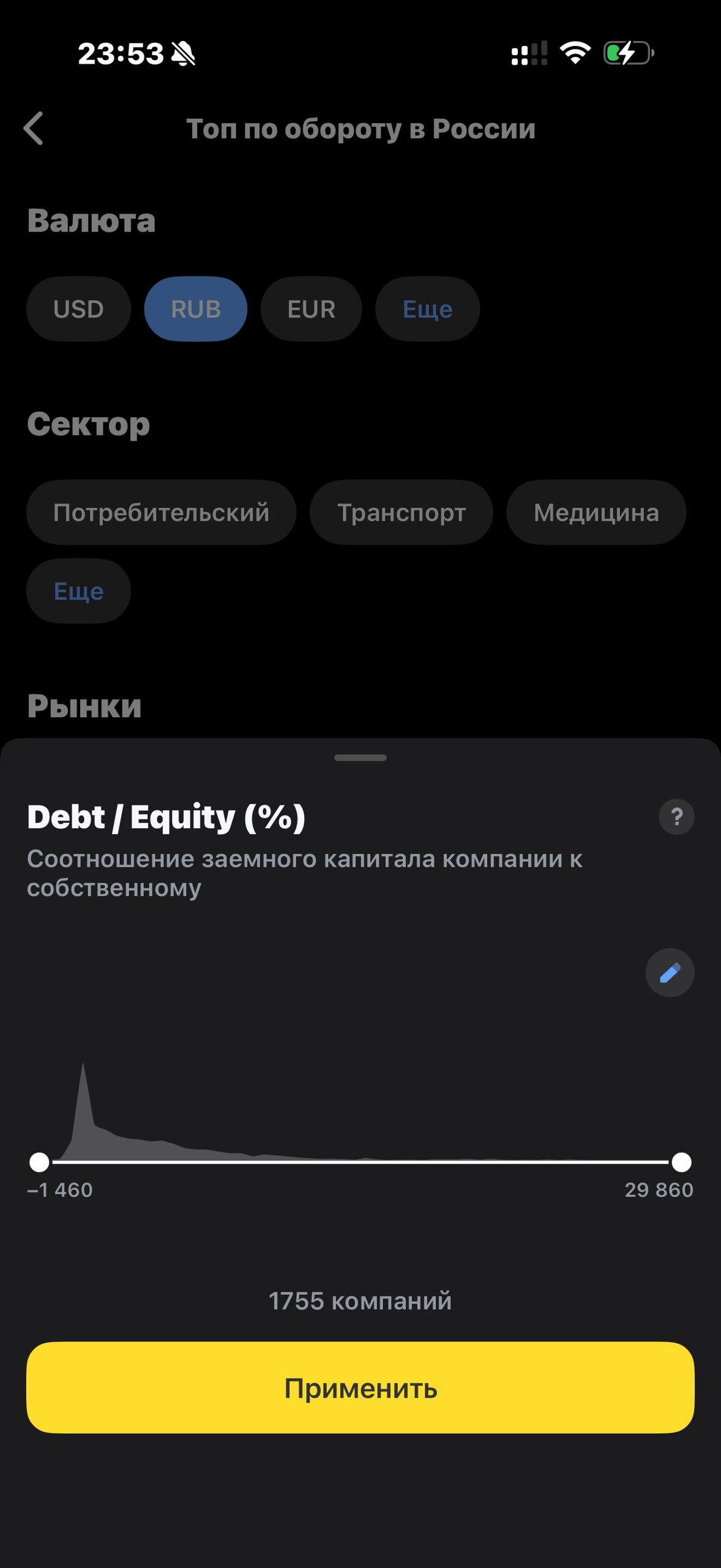 Т-Инвестиции · Акции · 423