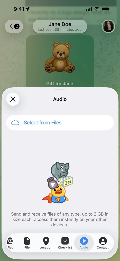 Telegram 91