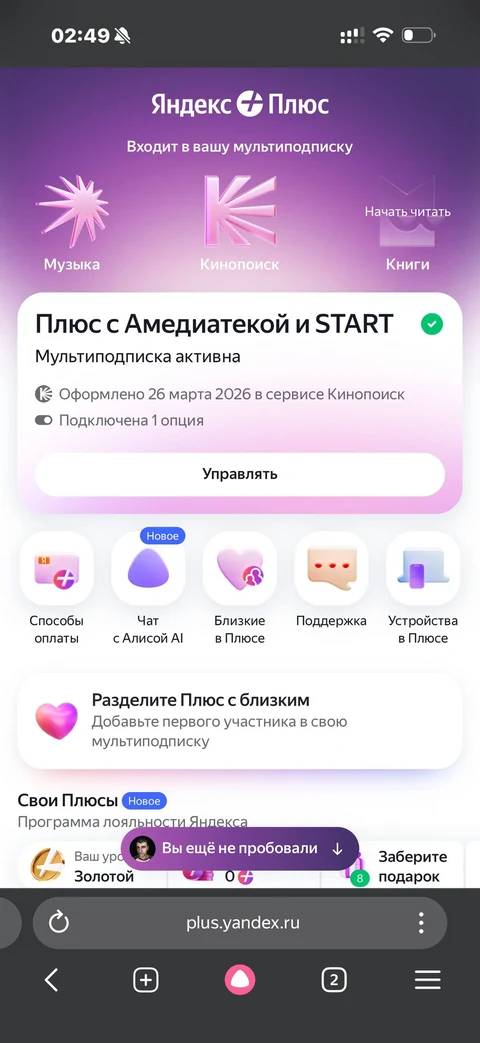 Яндекс Браузер · Галерея · 26