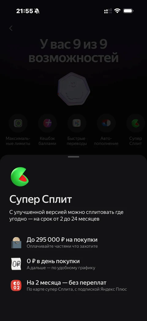Яндекс Пэй · Профиль · 91